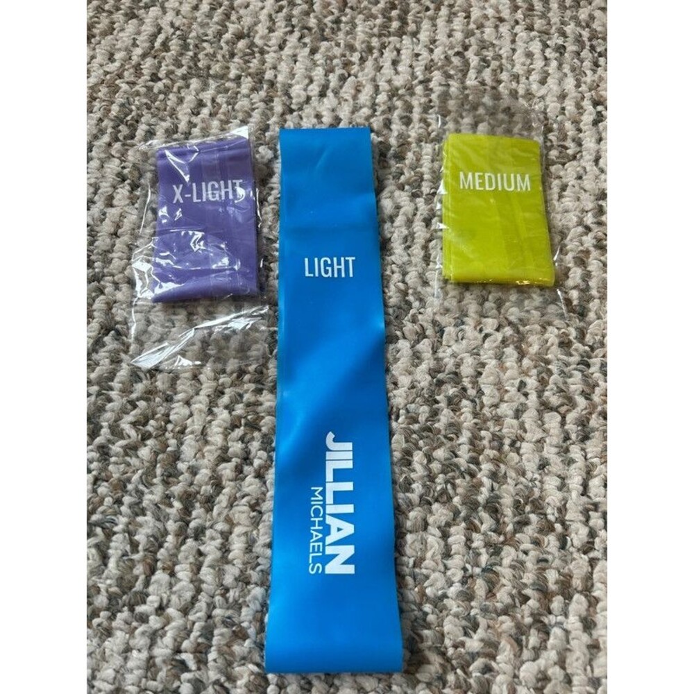 Jillian Michaels Resistance Bands Set of 3